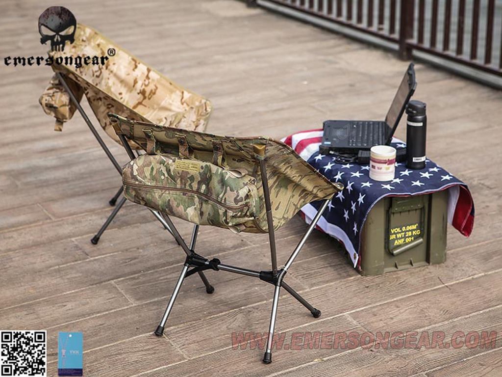 Tactical folding chair - AOR2 [EmersonGear]