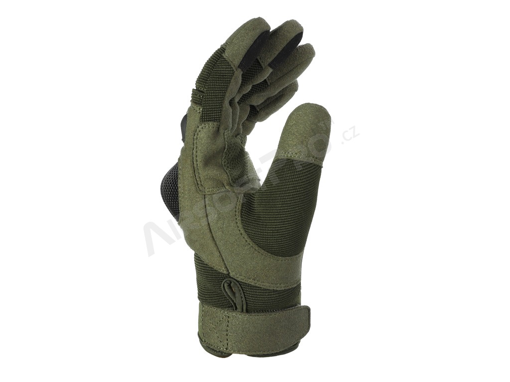 Taktické rukavice All finger - Olive Drab, vel.L [EmersonGear]