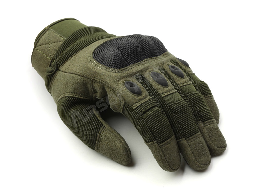 Gants tactiques tous doigts - Olive Drab, taille M [EmersonGear]