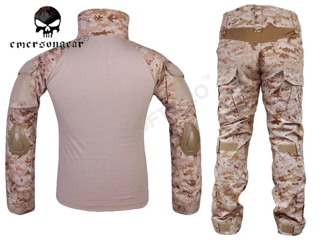 Bojová uniforma Digital Desert - Gen2, Vel.M [EmersonGear]