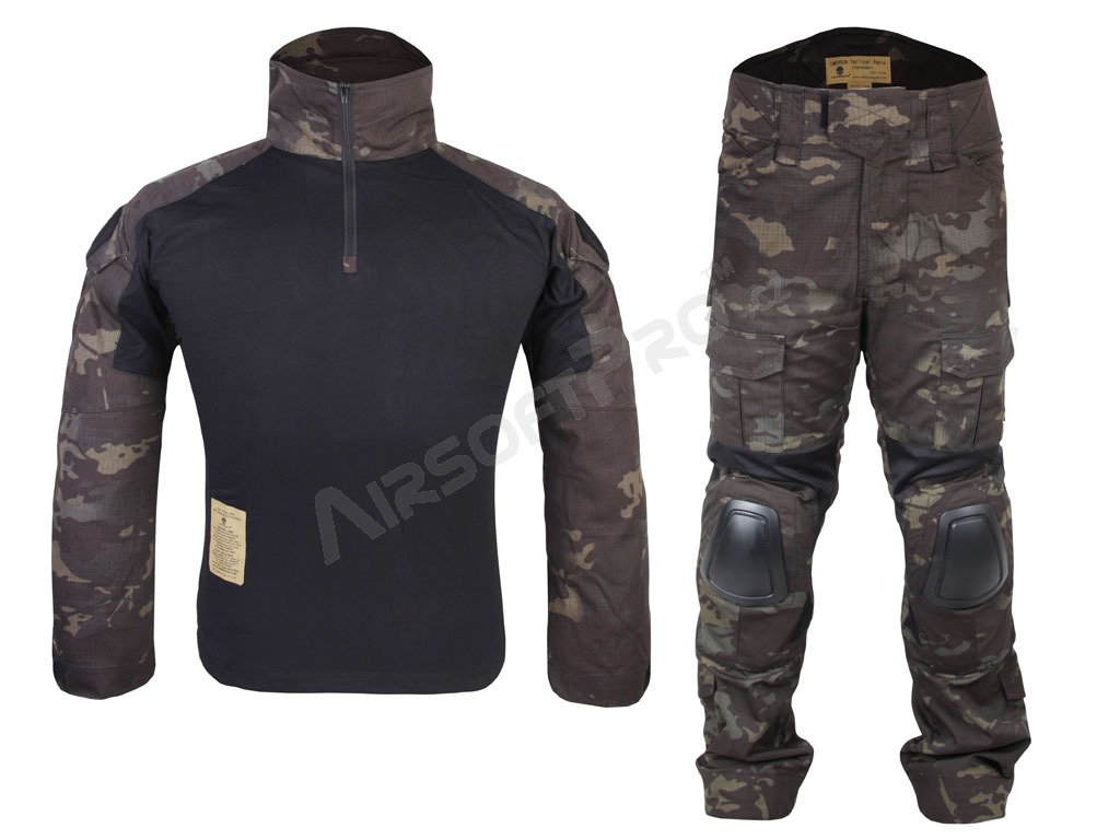Bojová uniforma Multicam Black - Gen2, Vel.L [EmersonGear]
