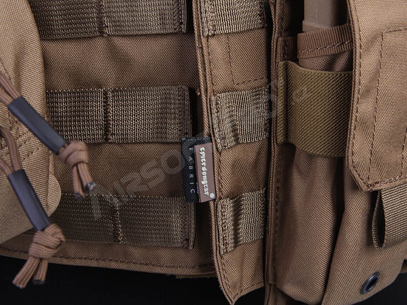 Maskáčová vesta s nosičem plátů a třemi sumkami LBT 6094A - Coyote Brown [EmersonGear]