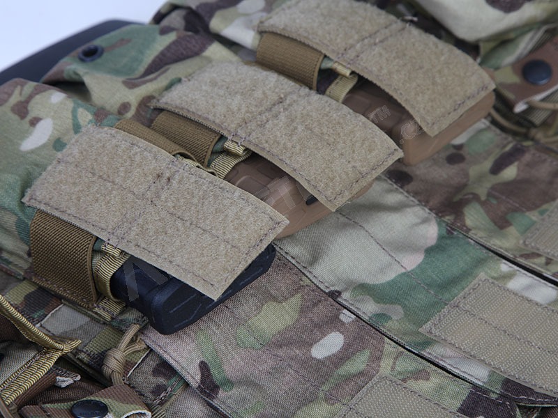 Maskáčová vesta s nosičem plátů a třemi sumkami LBT 6094A - Multicam [EmersonGear]