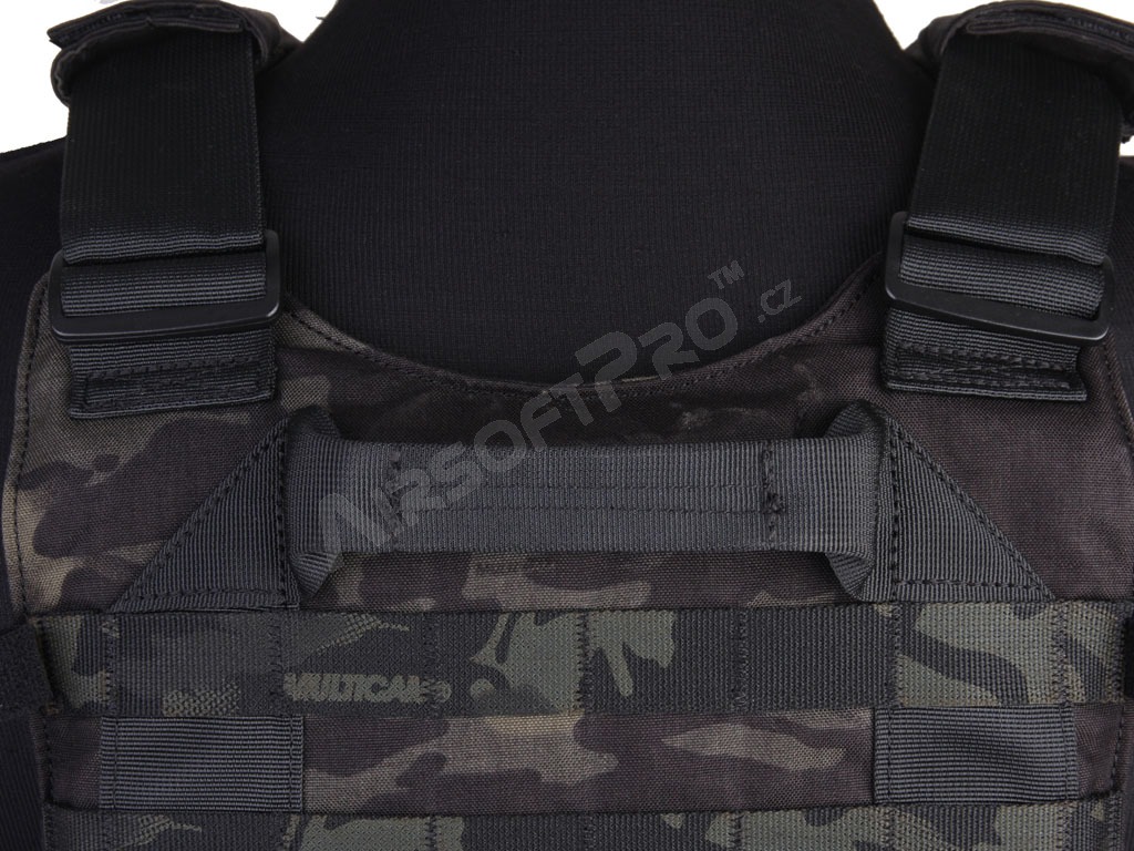 Maskáčová vesta s nosičem plátů a třemi sumkami LBT 6094A - Multicam Black [EmersonGear]