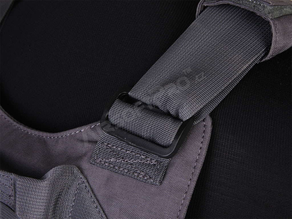Maskáčová vesta s nosičem plátů a třemi sumkami LBT 6094A - Wolf Grey [EmersonGear]