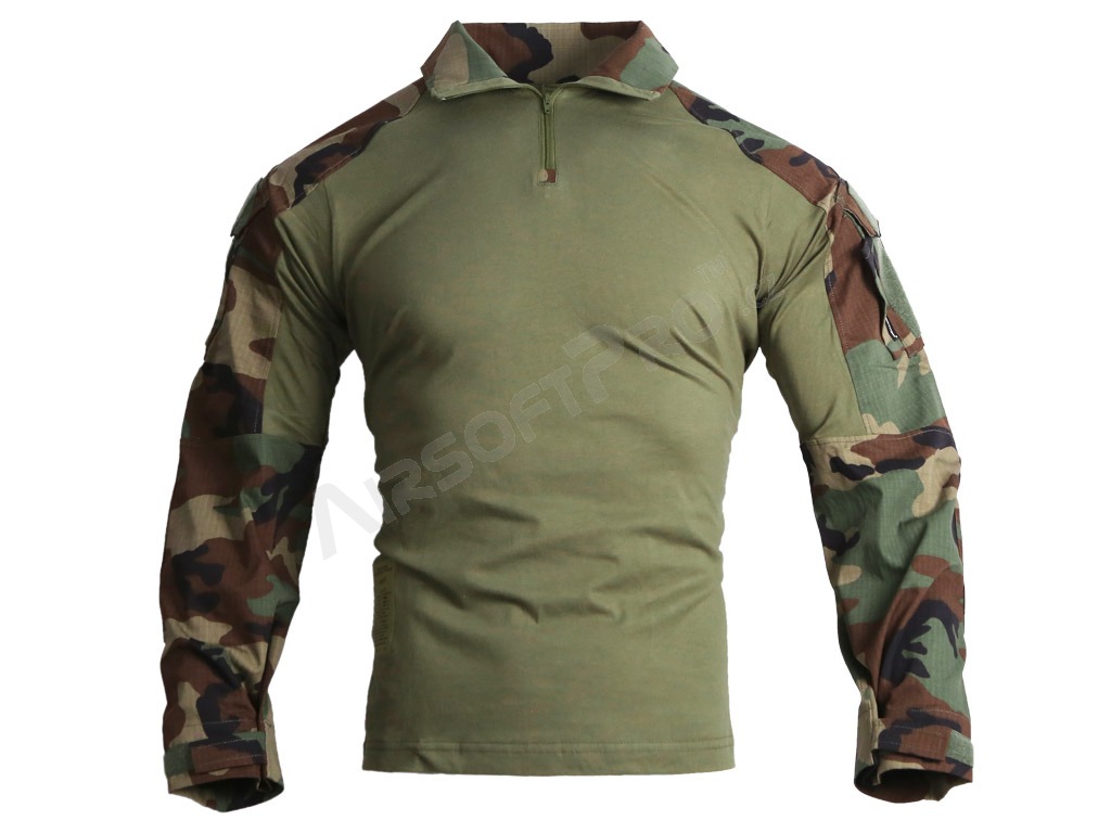 Combat BDU shirt G3 - Woodland, S size [EmersonGear]