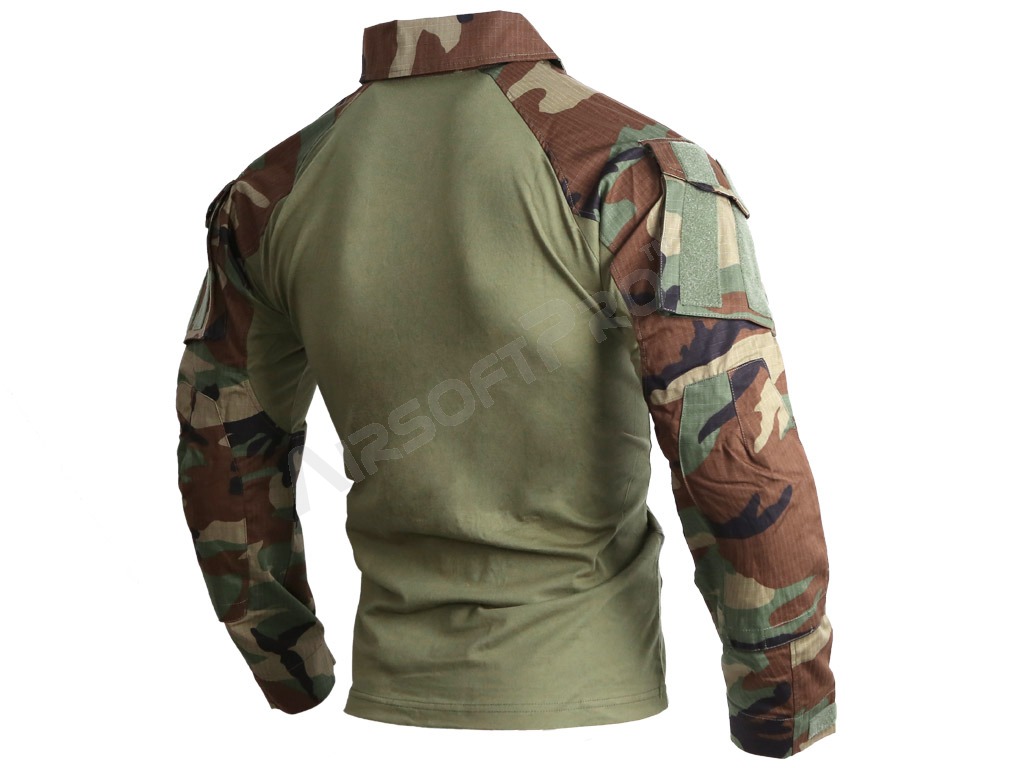 Combat BDU shirt G3 - Woodland, M size [EmersonGear]