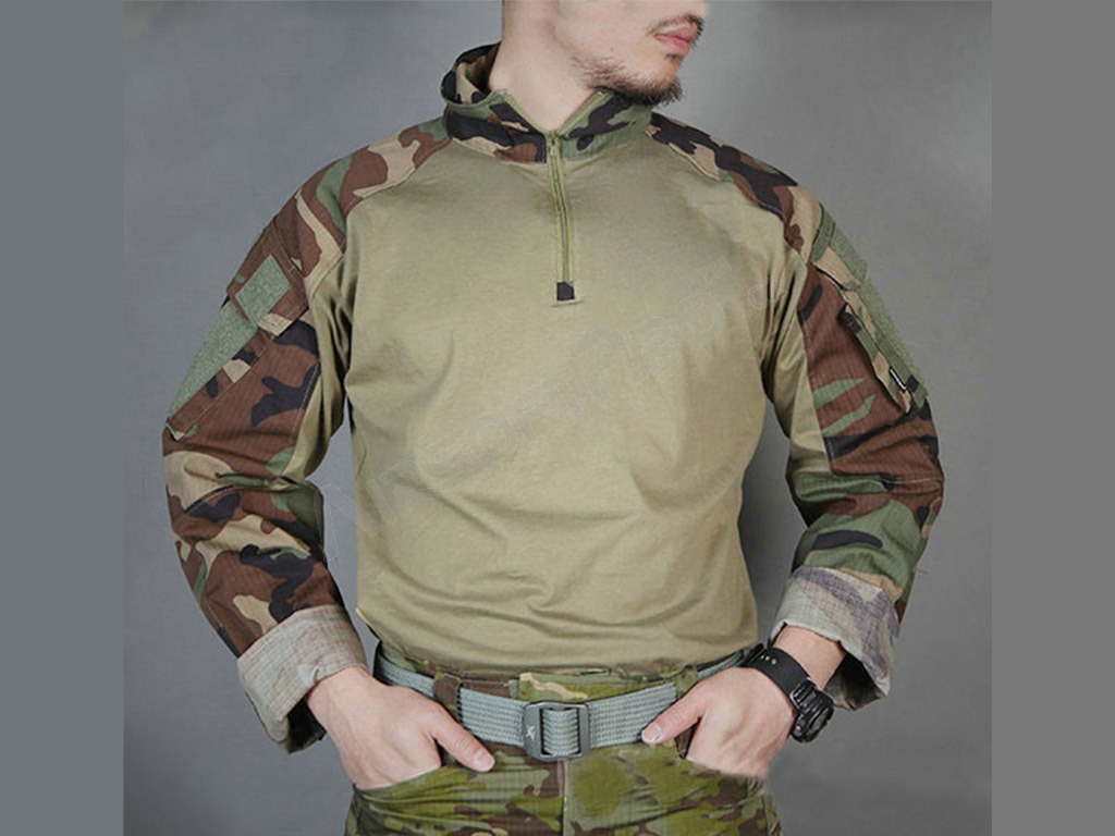 Combat BDU shirt G3 - Woodland, M size [EmersonGear]
