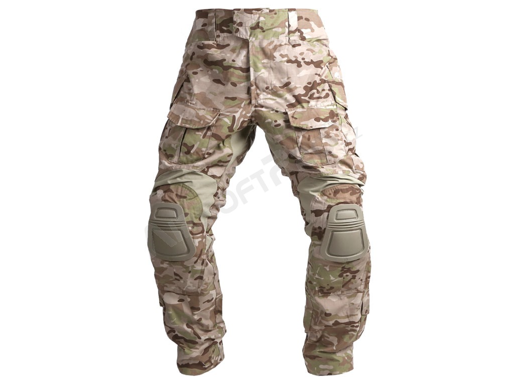 Maskáčové bojové kalhoty G3 (vylepšená verze) - Multicam Arid [EmersonGear]