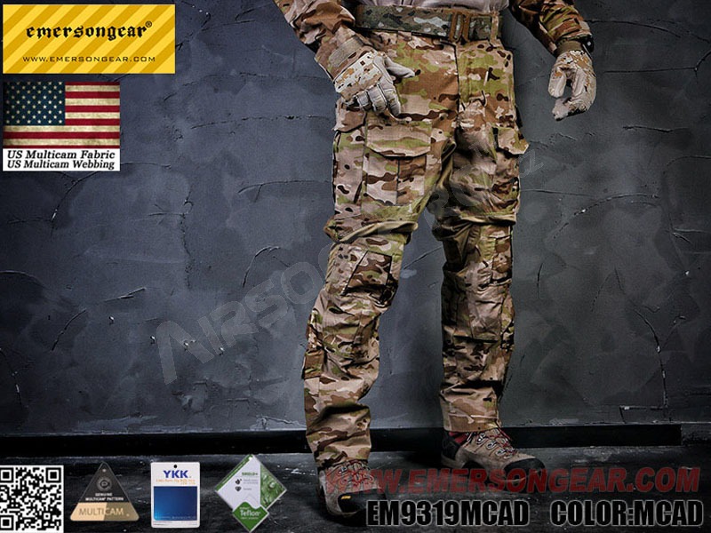 Maskáčové bojové kalhoty G3 (vylepšená verze) - Multicam Arid, Vel.XS (28) [EmersonGear]