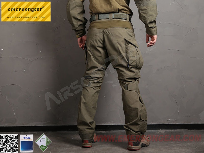 Bojové kalhoty G3 (vylepšená verze) - Ranger Green [EmersonGear]