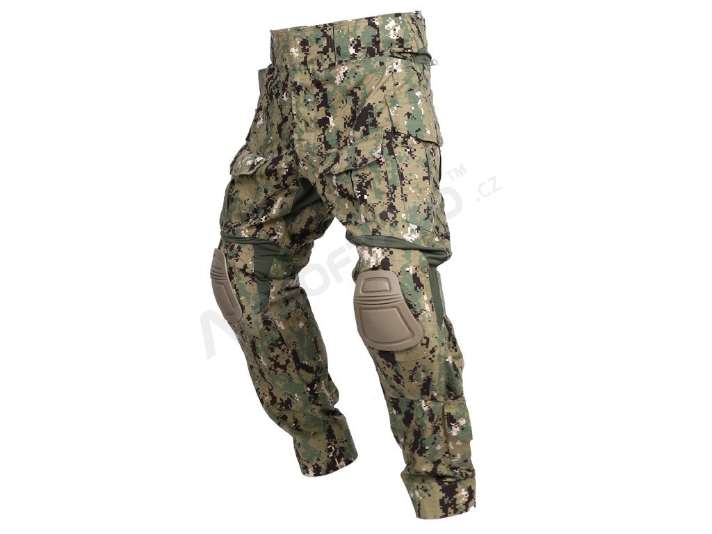Maskáčové bojové kalhoty G3 - AOR2, Vel.L (34) [EmersonGear]