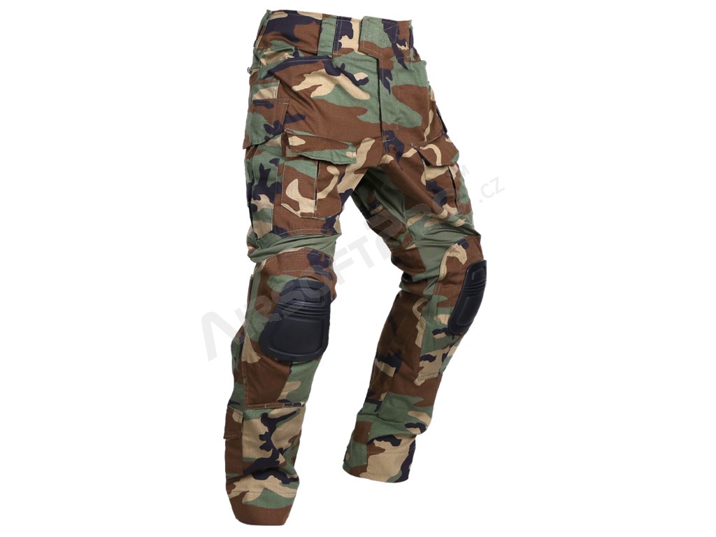 Maskáčové bojové kalhoty G3 - Woodland, Vel.M (32) [EmersonGear]