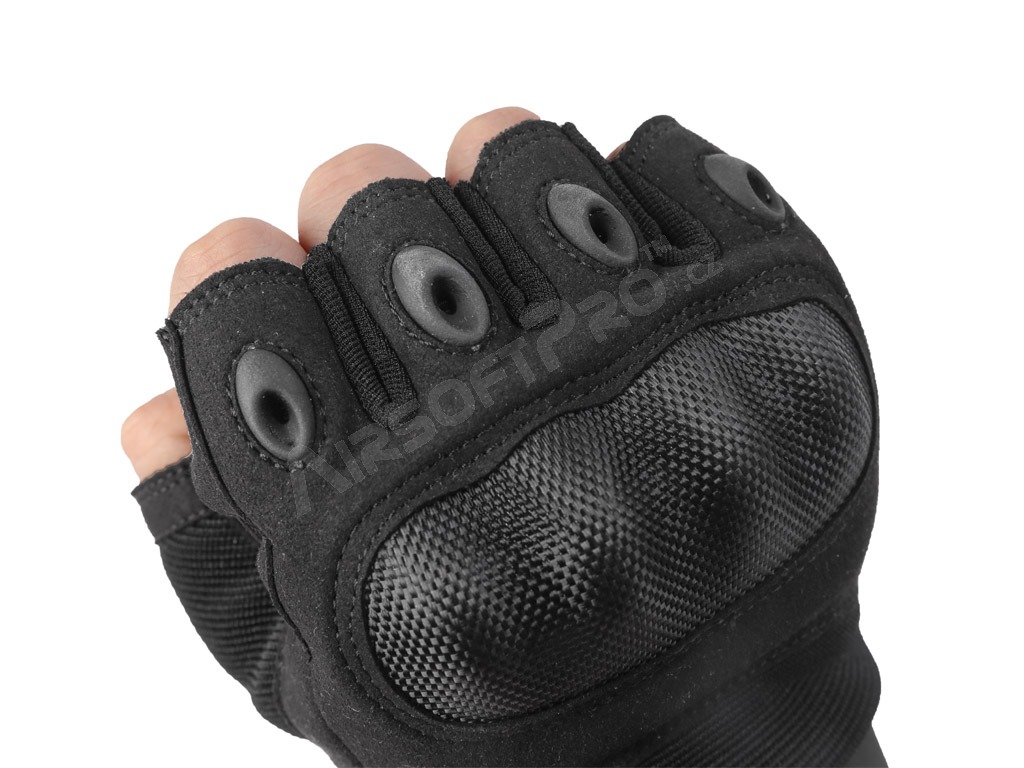 Taktické rukavice Half finger - černé, vel.L [EmersonGear]