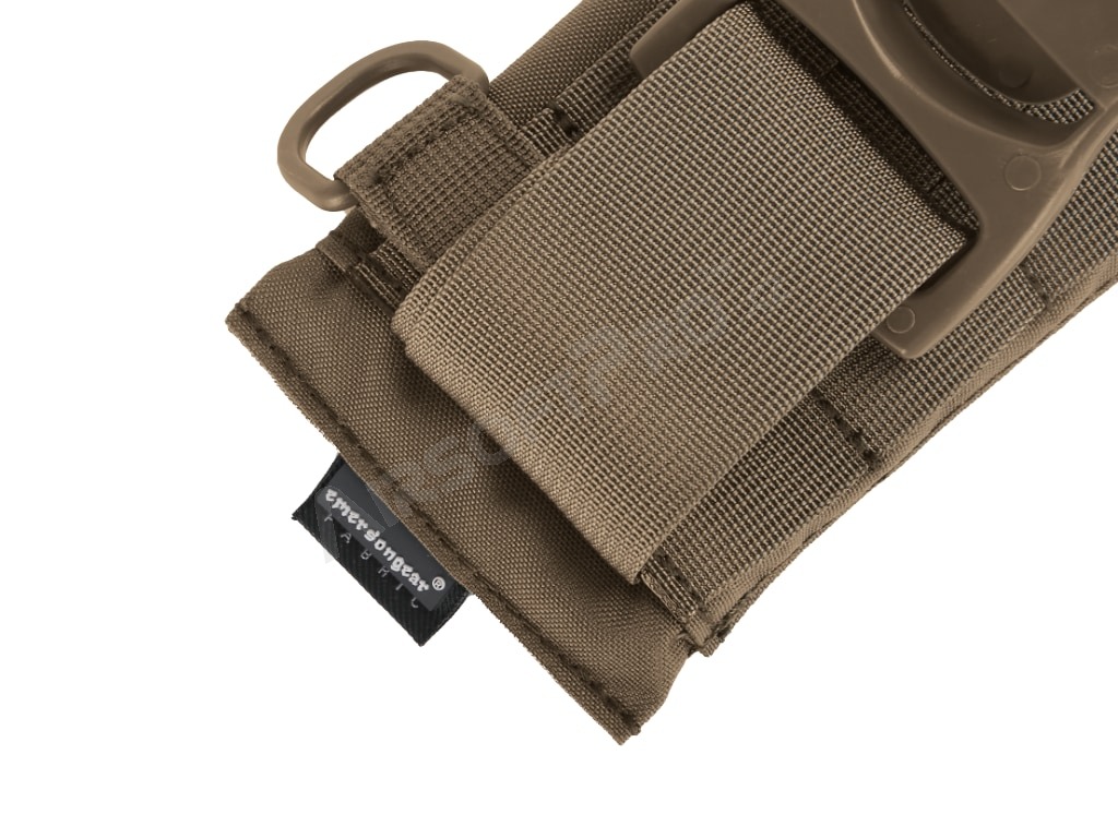 Tactical Padded Patrol MOLLE belt - Coyote Brown, M size [EmersonGear]