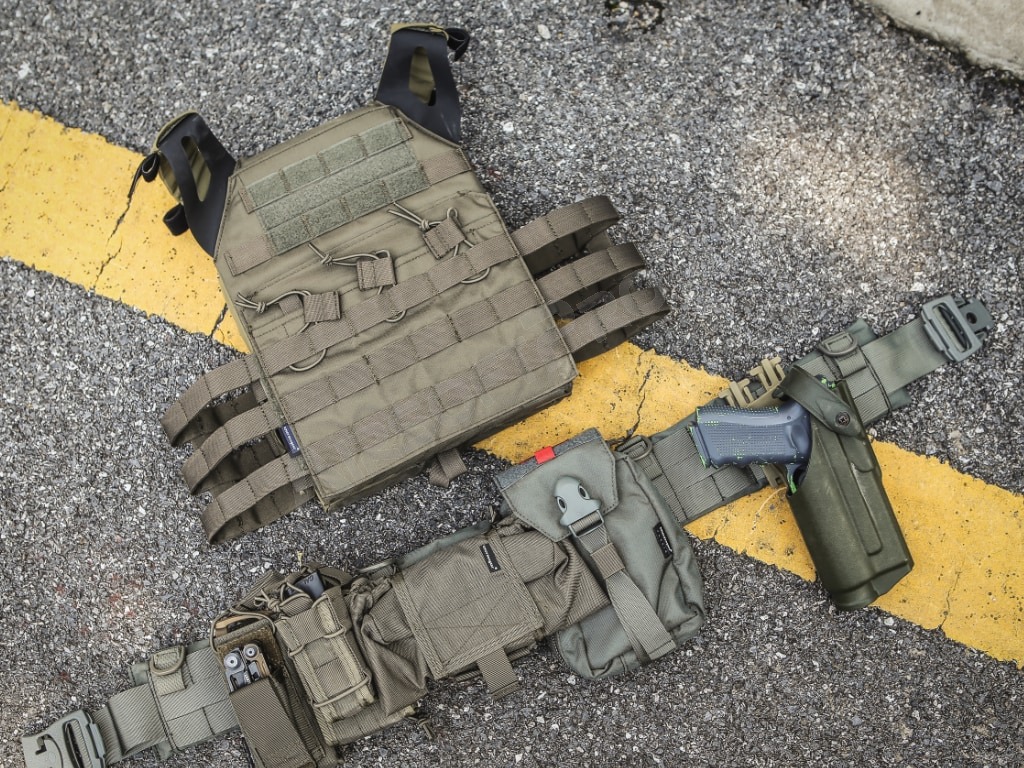 Tactical Padded Patrol MOLLE belt - Multicam, L size [EmersonGear]
