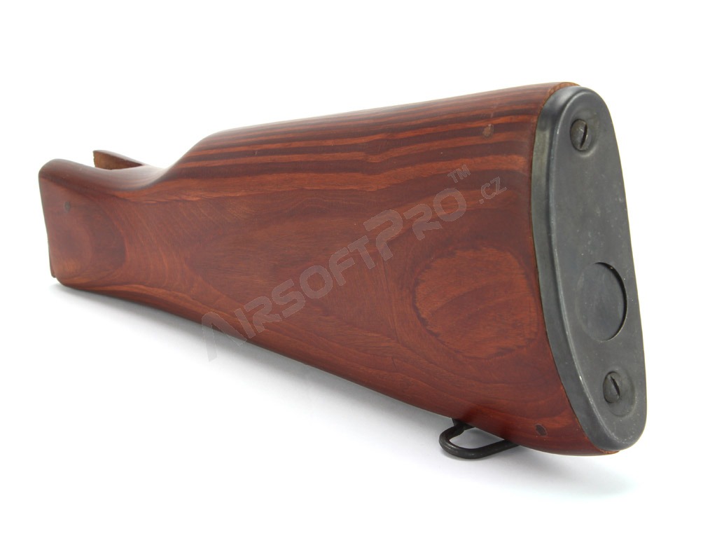 Wooden stock for AKM type replicas
 [E&L]