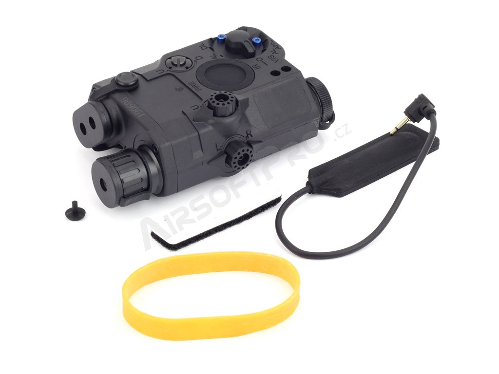 AN/PEQ-15 LED svítilna a červený / IR laser (RIS) - černá [Element]