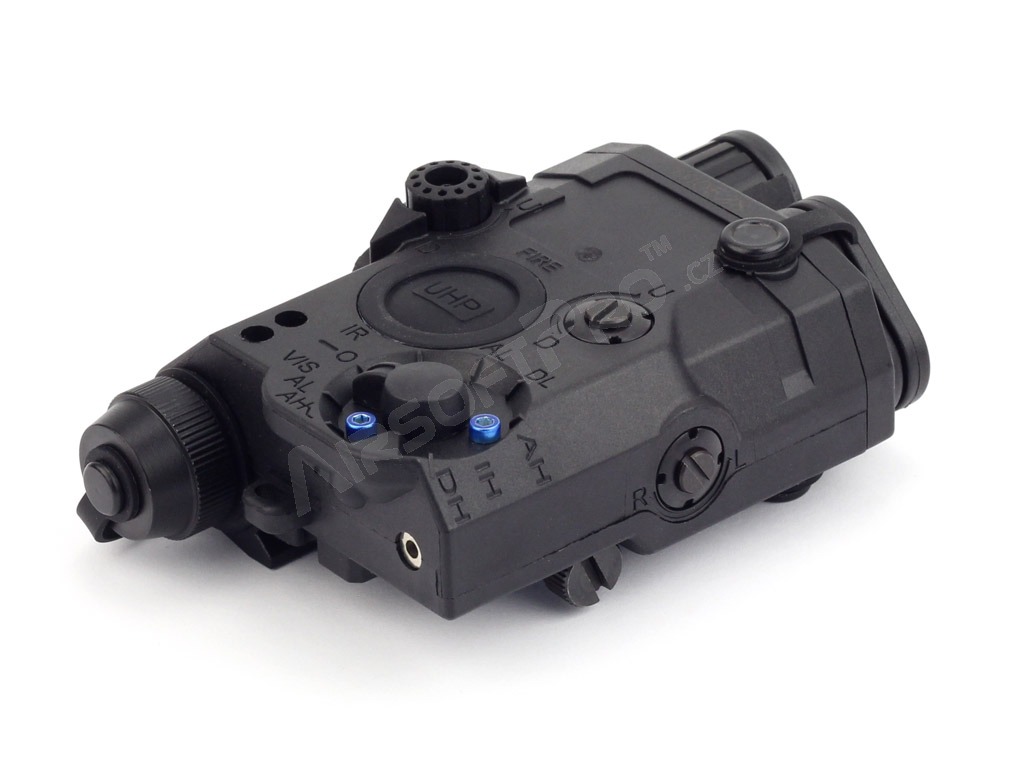 PEQ-15/LA-5C UHP LED svítilna a červený / IR laser (RIS) - černá [Element]