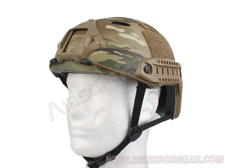 Vojenská helma FAST (replika), typ PJ - Multicam [EmersonGear]