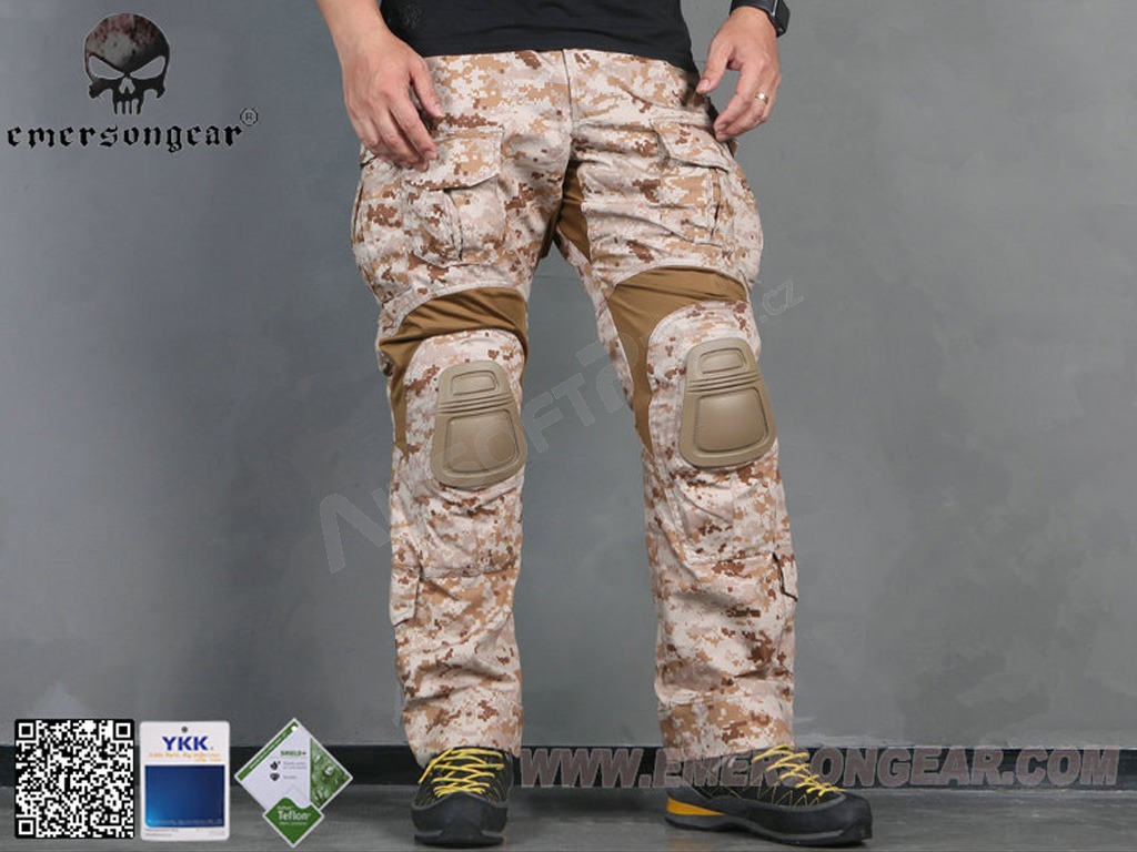 Maskáčové bojové kalhoty G3 - AOR1, Vel.S (30) [EmersonGear]