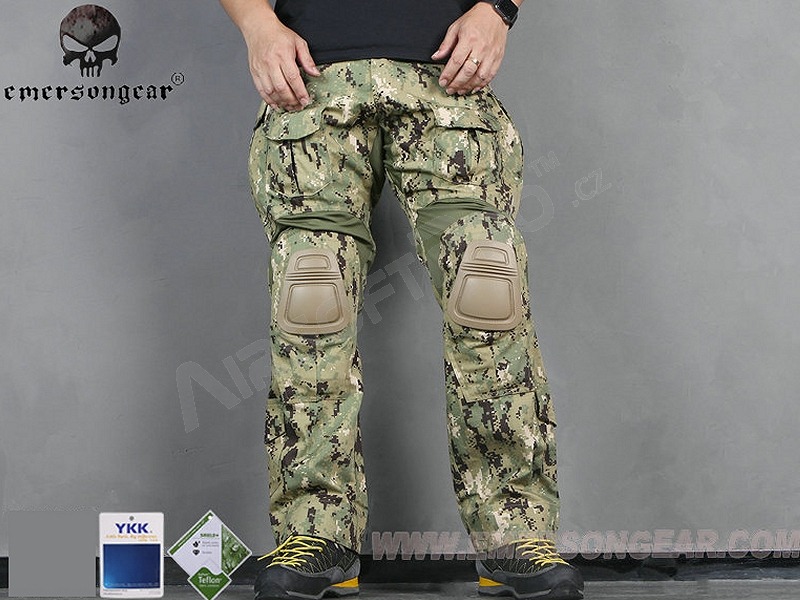 Maskáčové bojové kalhoty G3 - AOR2, Vel.XL (36) [EmersonGear]