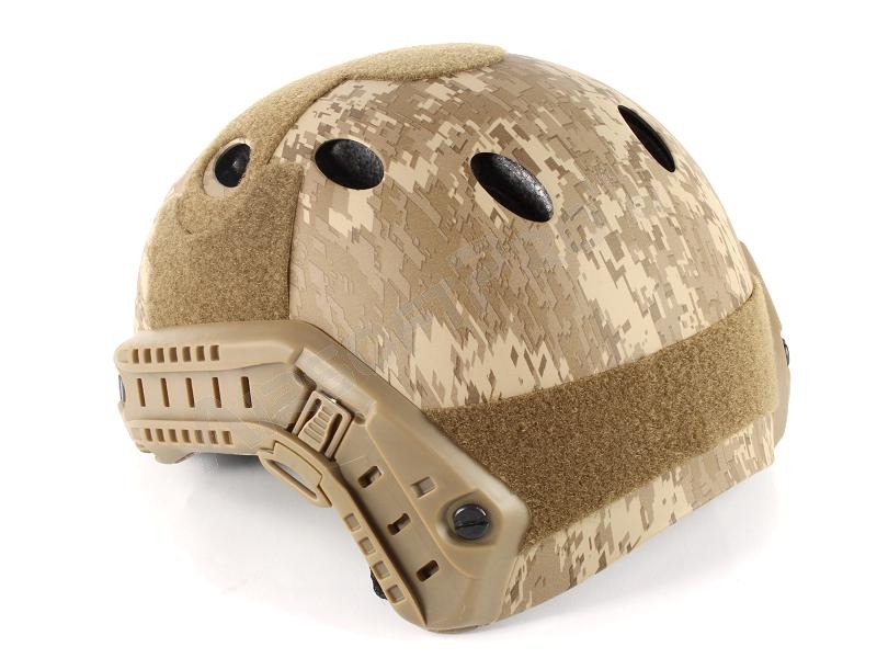 Vojenská helma FAST (replika), typ PJ - Digital Desert [EmersonGear]