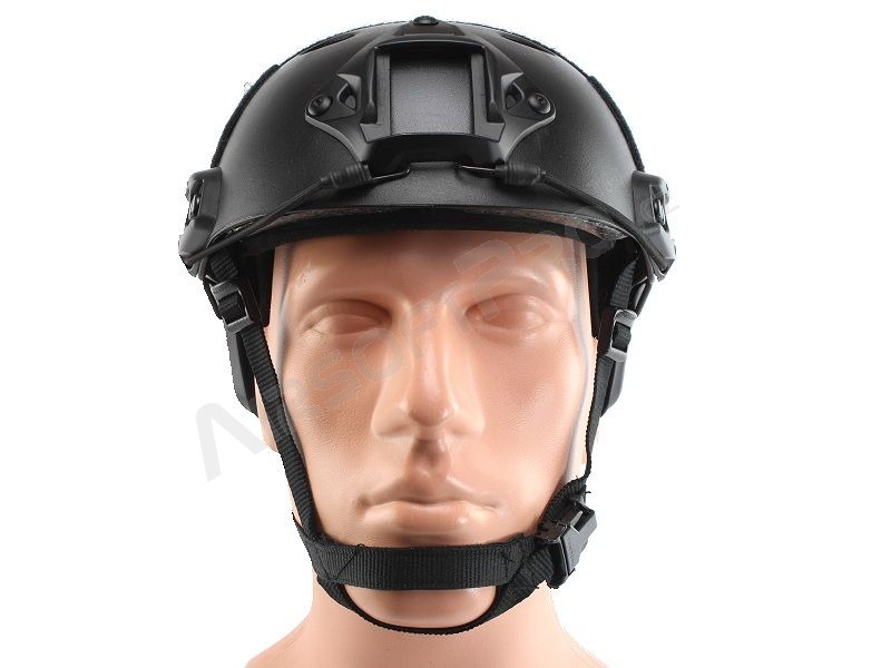 FAST Helmet, PJ type NEW MODEL - Black [EmersonGear]