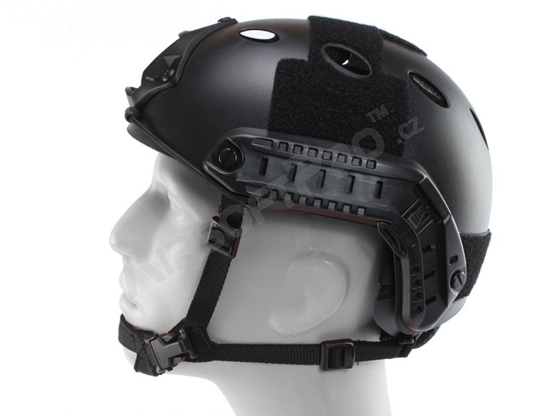 FAST Helmet, PJ type NEW MODEL - Black [EmersonGear]