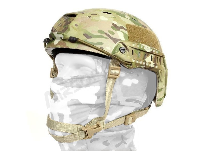 Vojenská helma FAST s příslušenstvím, typ BJ, NOVÝ MODEL - Multicam [EmersonGear]