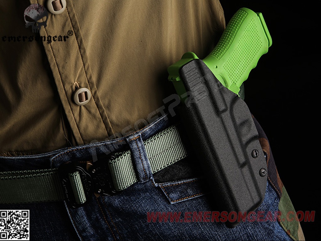 Inside Waistband Concealed Holster for G series pistols - black [EmersonGear]