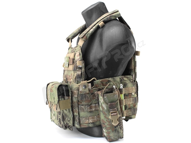 LBT6094A Plate Carrier With 3 Pouches - Mandrake [EmersonGear]
