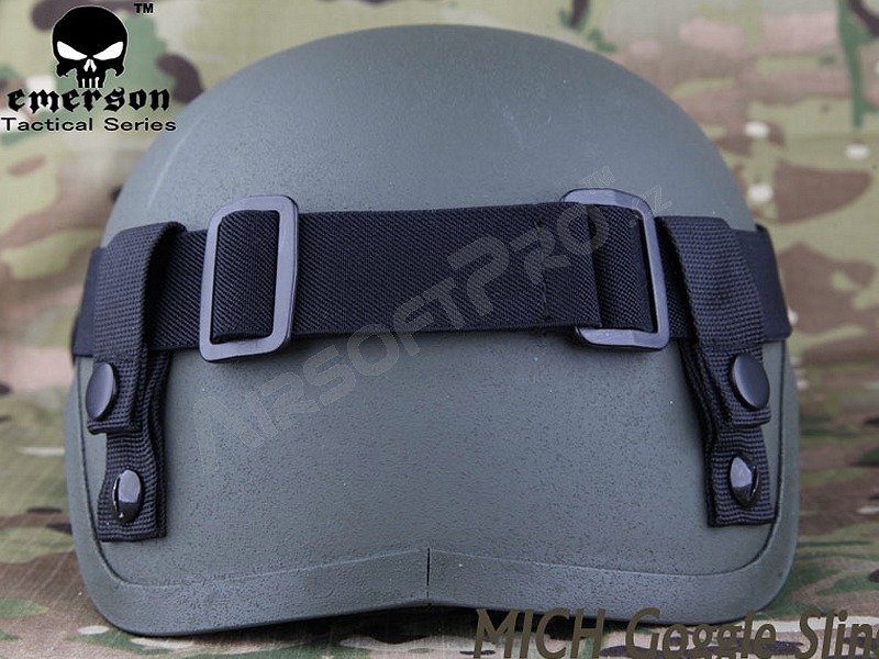 MICH helmet goggle sling - black [EmersonGear]