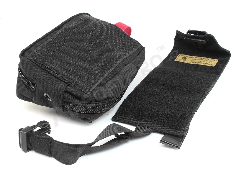 Military first aid kit pouch - Black [EmersonGear]
