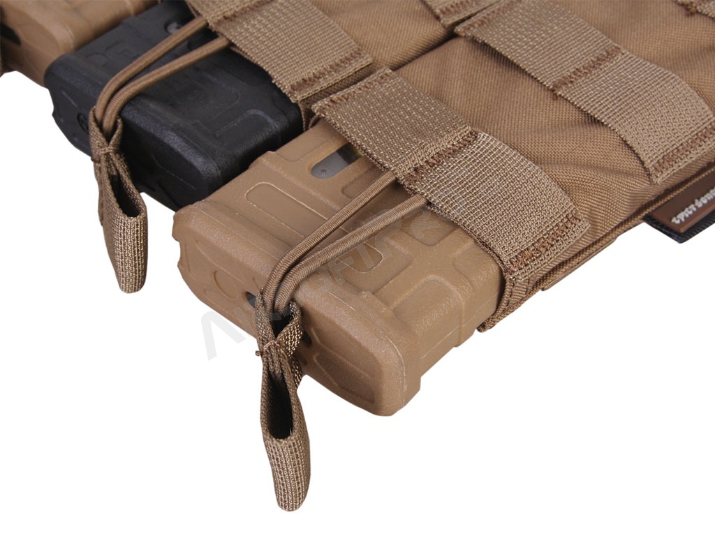 Modular Open Top Triple MAG Pouch - Coyote Brown [EmersonGear]