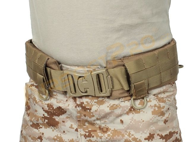 Tactical Padded Patrol MOLLE belt - Coyote Brown [EmersonGear]