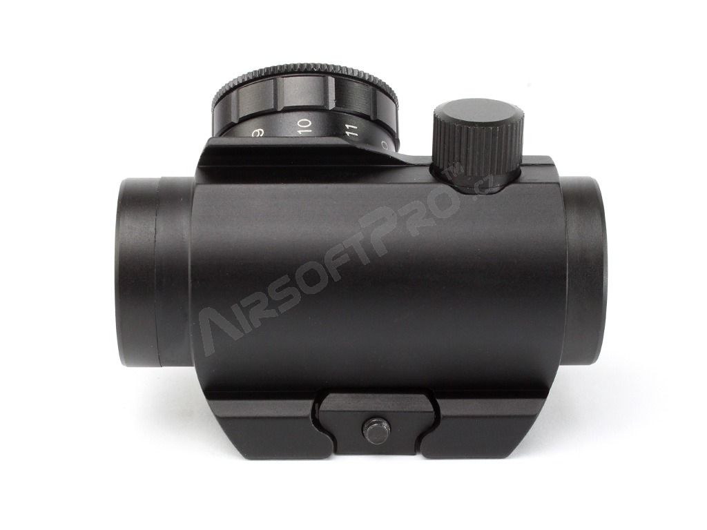 T1 Red Dot Sight Replica with increase Picatinny rail mount - black [EmersonGear]