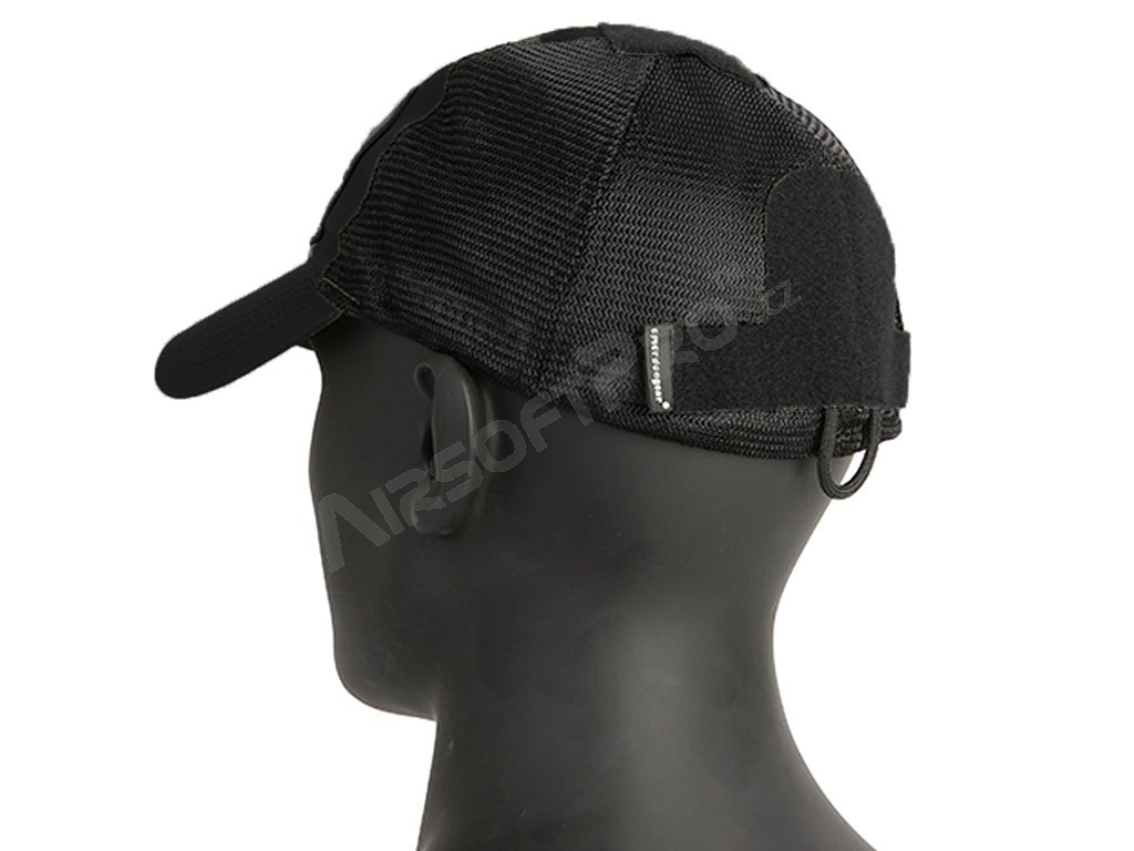 Vojenská čepice - kšiltovka se síťkou - černá [EmersonGear]