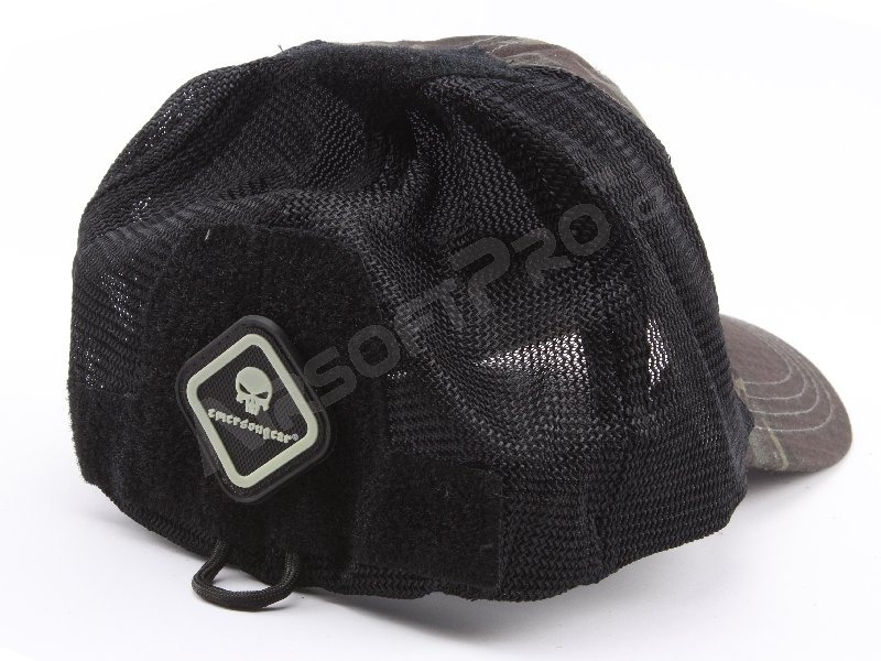 Vojenská čepice - kšiltovka se síťkou - Multicam Black [EmersonGear]