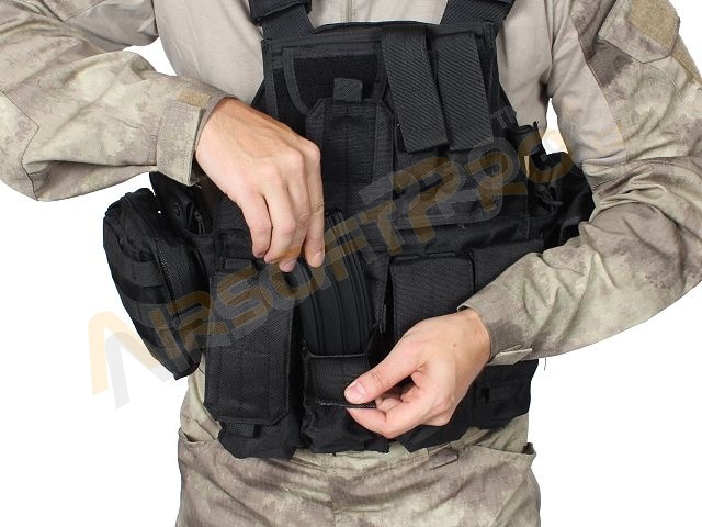 Tactical vest US Navy Seals LBT 6094 - Black [A.C.M.]