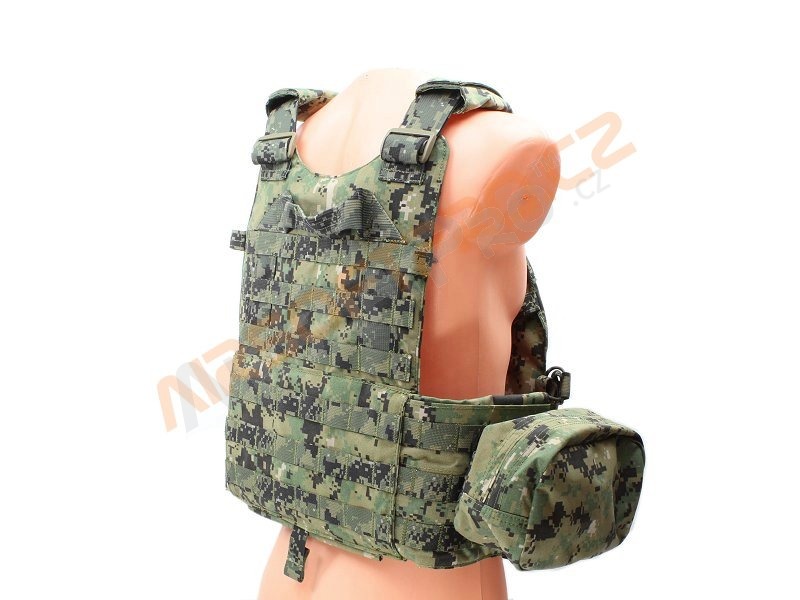 LBT6094A Plate Carrier With 3 Pouches - AOR2 [EmersonGear]