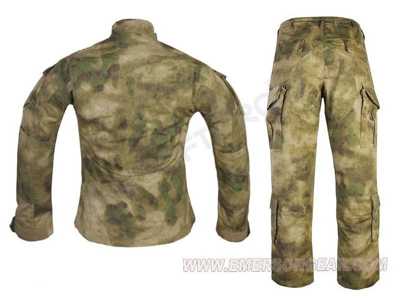 Vojenská uniforma (blůza + kalhoty) A-TACS FG, Vel.S [EmersonGear]