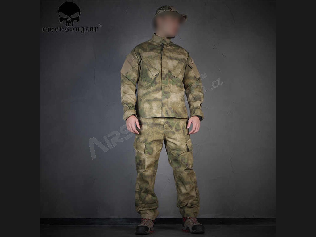 Vojenská uniforma (blůza + kalhoty) A-TACS FG, Vel.XXL [EmersonGear]