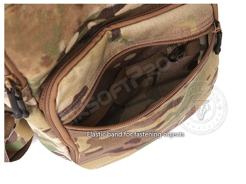 Vojenský multifunkční batoh D3, 10/18L - Multicam Black [EmersonGear]