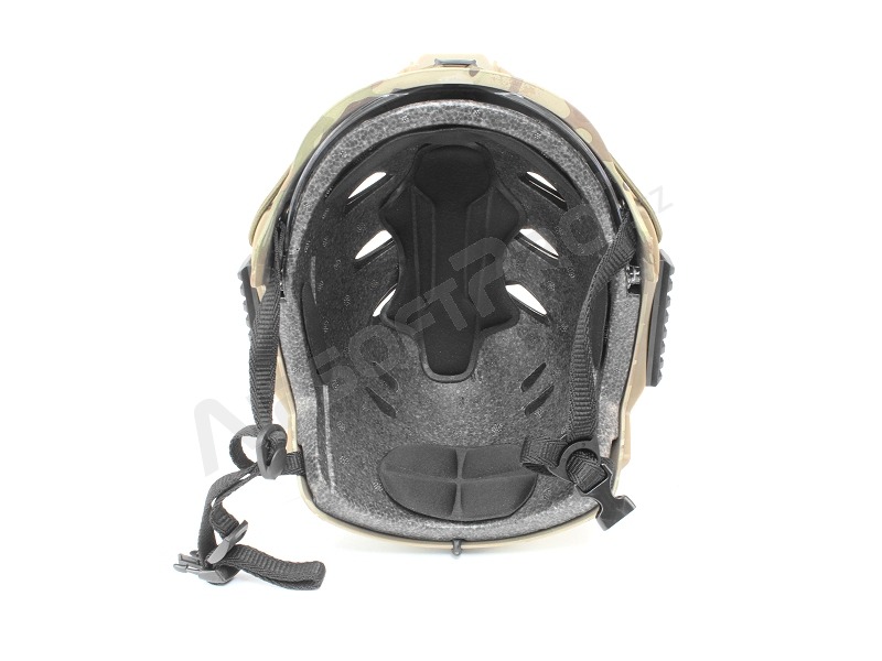 Vojenská helma EXF BUMP se sklopným zorníkem - DE [EmersonGear]