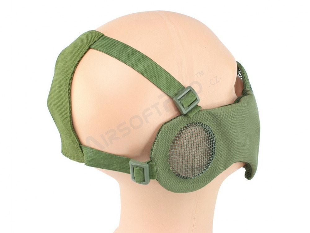 Maska obličeje Battlefield Elite s ochranou uší - olivová (OD) [EmersonGear]