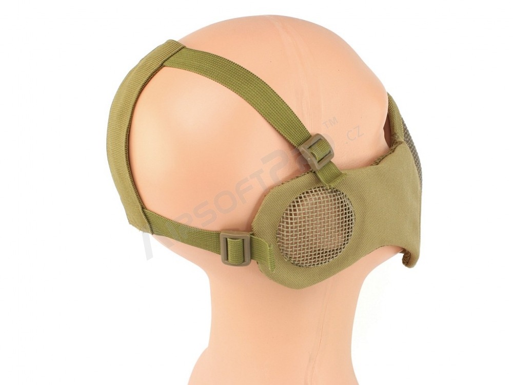 Masque facial Battlefield Elite avec protection des oreilles - Coyote Brown (CB) [EmersonGear]