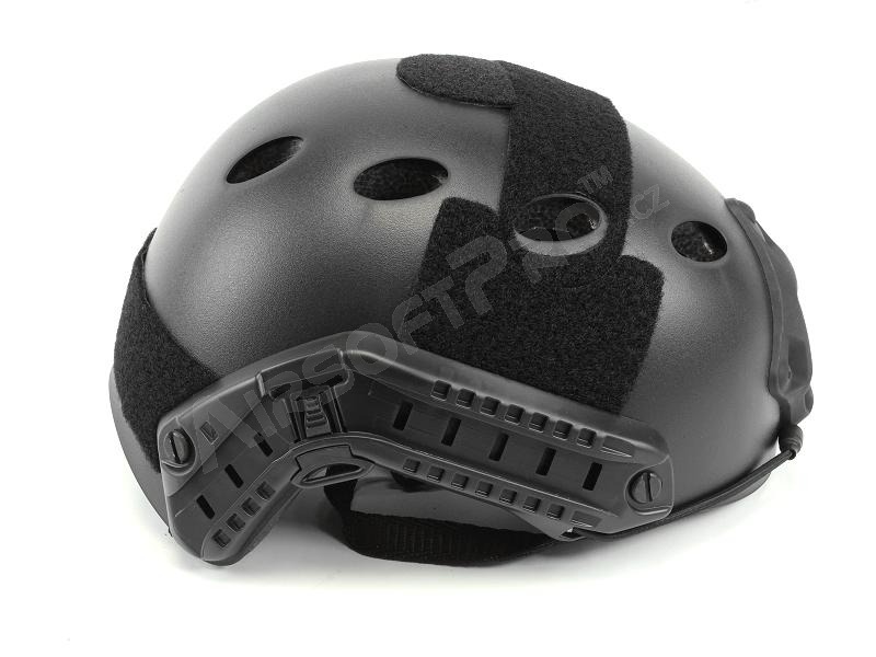Vojenská helma FAST (replika), typ PJ - černá [EmersonGear]