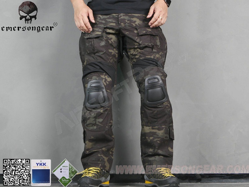 Maskáčové bojové kalhoty G3 - Multicam Black, Vel.M (32) [EmersonGear]