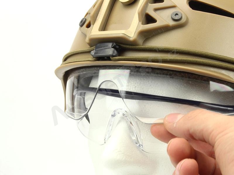 EXF BUMP Helmet with the foldable visor - DE [EmersonGear]